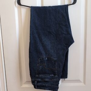 Dark Blue Denim Jeans